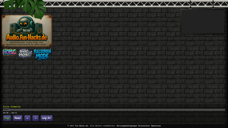 Audio Fun-Hacks